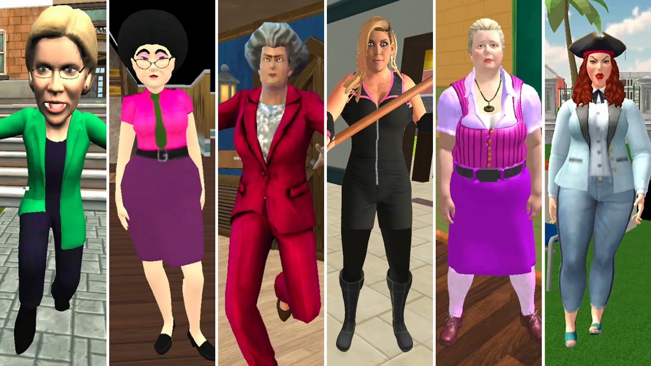 Horror Teacher School Creepy,Scary Evil Teacher 2020,Spooky Granny Games,Scary Teacher 2021