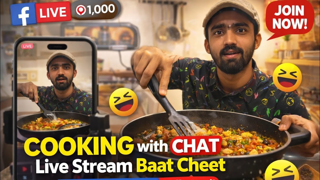 Cooking ke Saath Baat-Cheet 😄🍳 | Full Masti Live with Md Rizwan