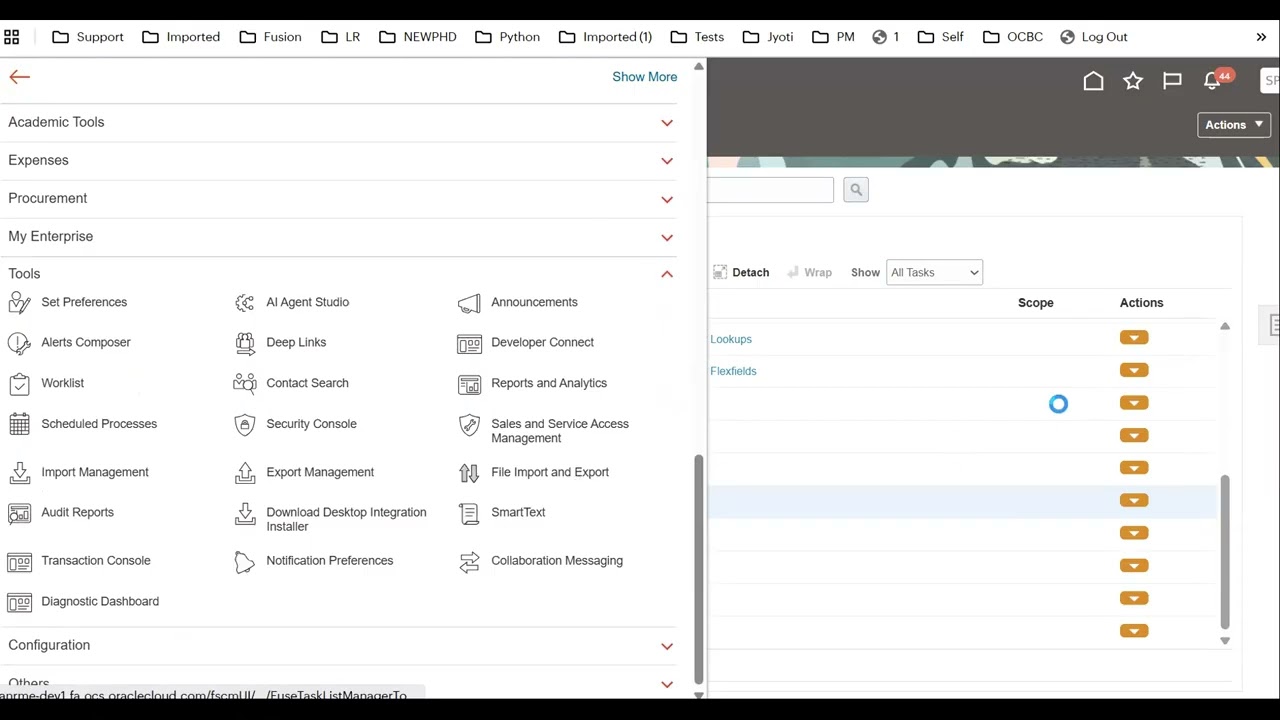 Use of Payment System and Payment Transmission Configuration to Import Bank Statement to Fusion