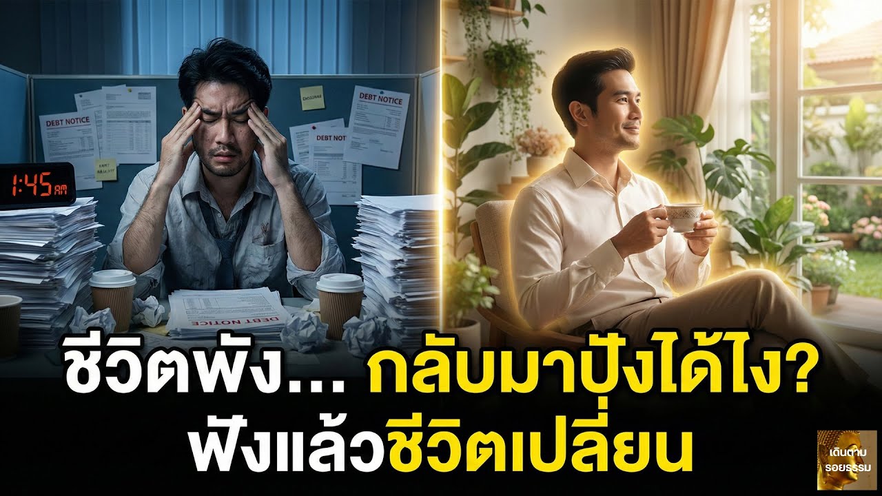 เลิกโทษดวง! วิธีแก้กรรมฉบับมนุษย์เงินเดือน ที่ทำให้ชีวิตรุ่งแบบทันตาเห็น 🎧 ฟังยาวต่อเนื่อง