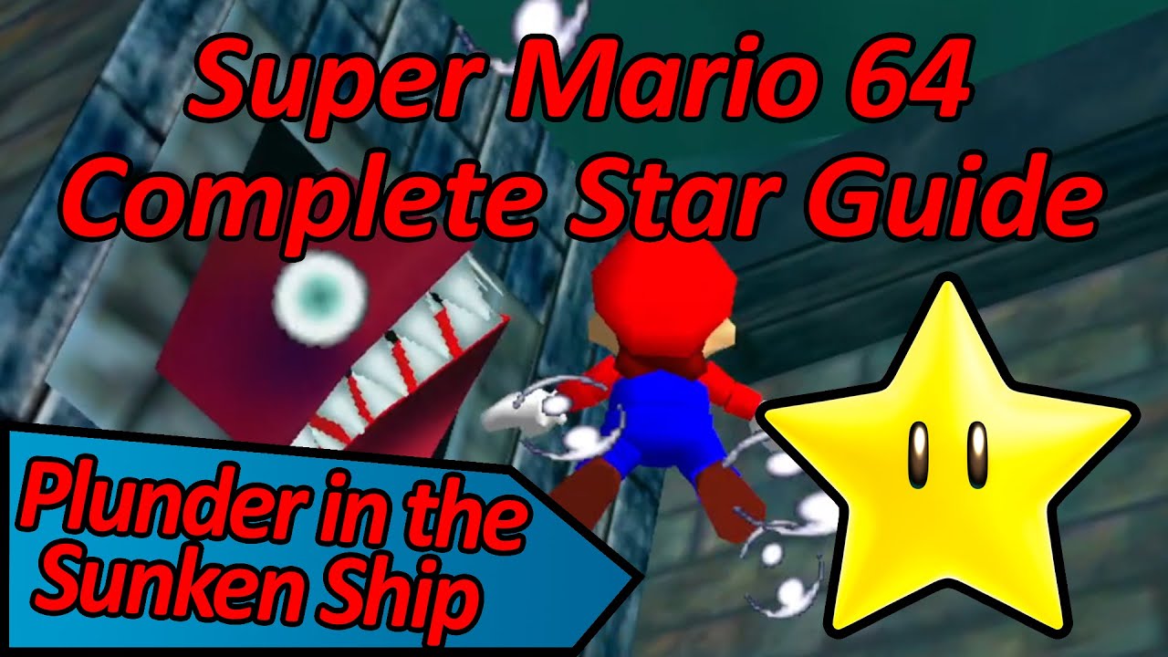 Plunder in the Sunken Ship - Super Mario 64 Star Guide