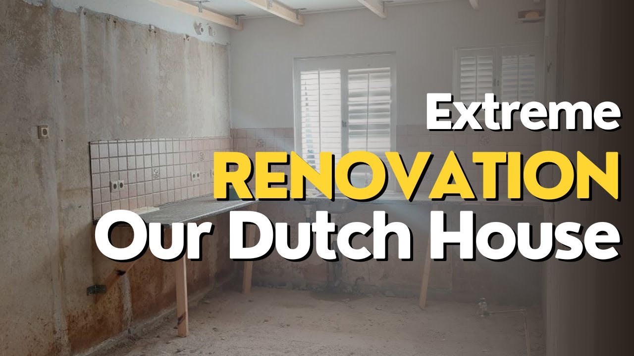 Vlog 59. Extreme Renovation Update // Our Dutch Home // Hello Fresh // Living in the Netherlands