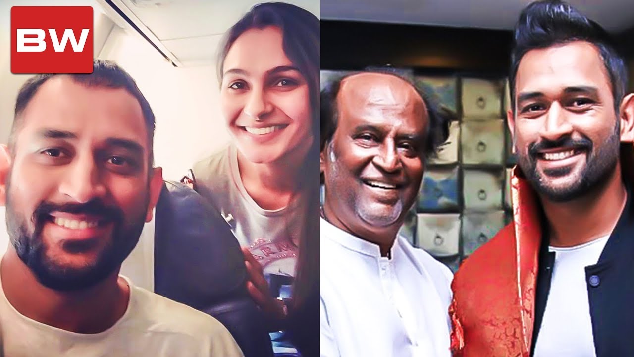 Rajini-Dhoni to Vijay-Dhoni | Kollywood Celebs with Cricketers