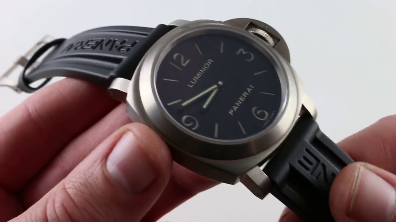 Pre-Owned Panerai Luminor Base PAM00176 - Hands-On Luxury Watch Review
