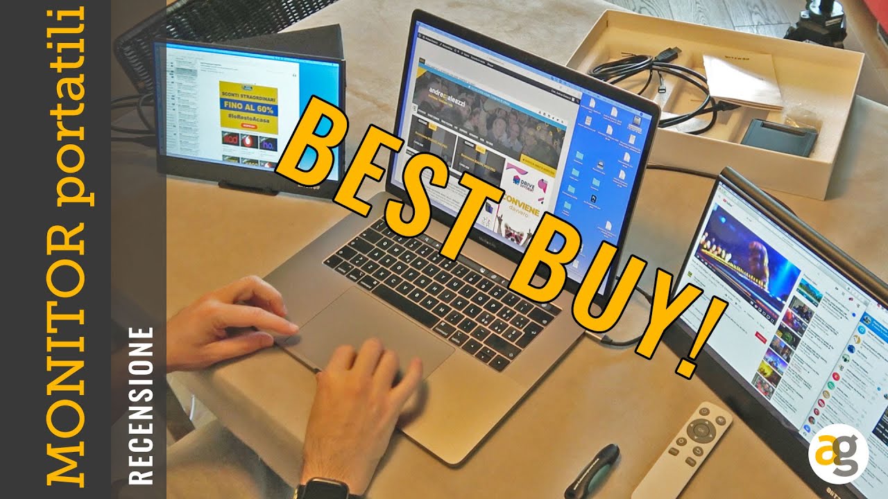 Recensione MONITOR PORTATILI. BEST BUY!