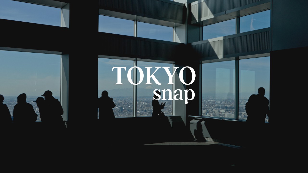 TOKYO snap  -Cinematic Video- / Canon PowerShot V1  / Shinjuku