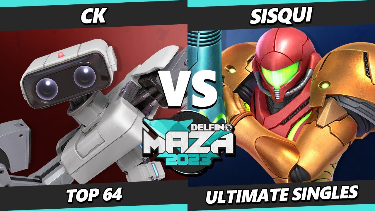 Delfino Maza 2023 - CK (ROB) Vs. Sisqui (Samus) Smash Ultimate - SSBU