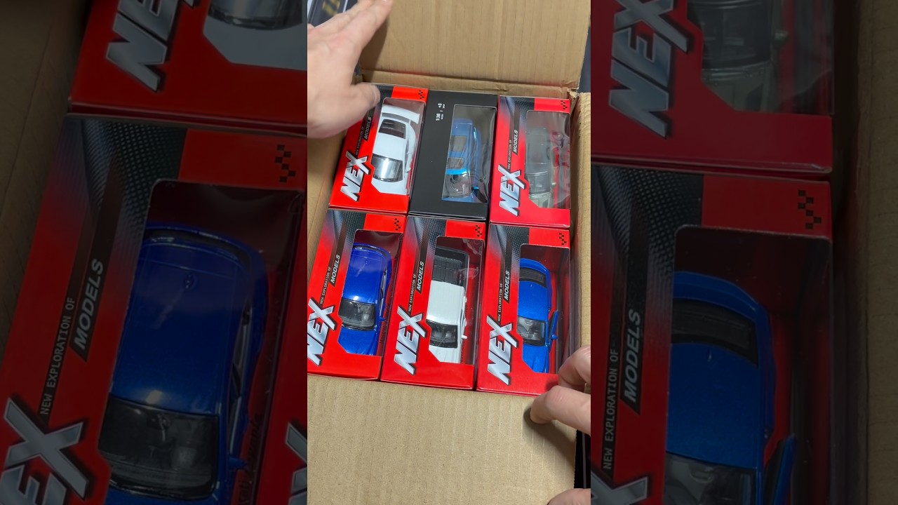 The Welly diecast cars I bought online have arrived! #shorts #unboxing #welly #diecast #asmr