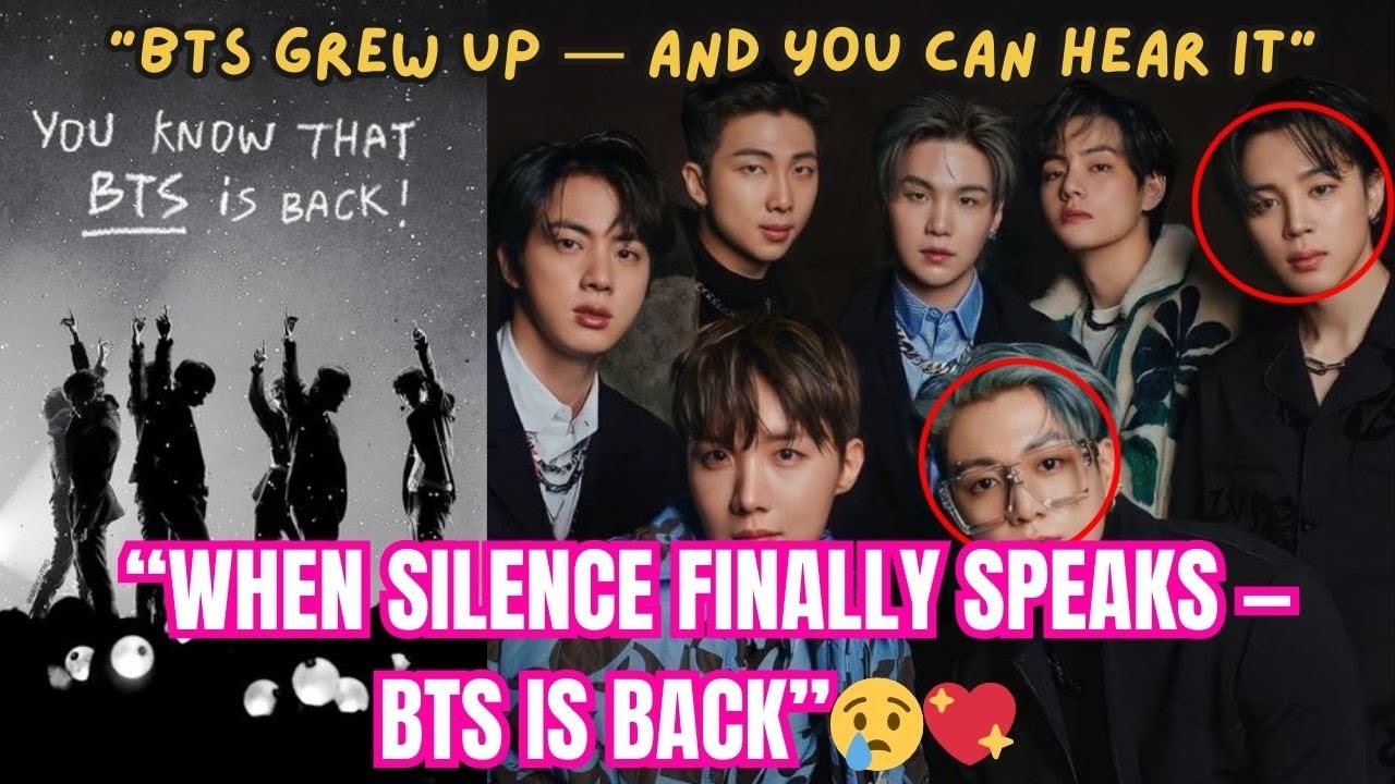BTS возвращаются в тишине… Тихая любовь Чонгука, скрытая в новой эре BTS 💜