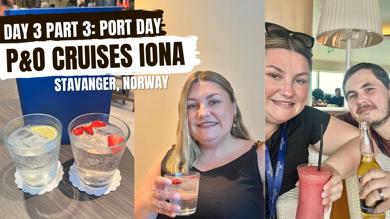 Day 3 Part 3: PORT DAY in STAVANGER - P&O Cruises IONA Norwegian Fjords - May 2023