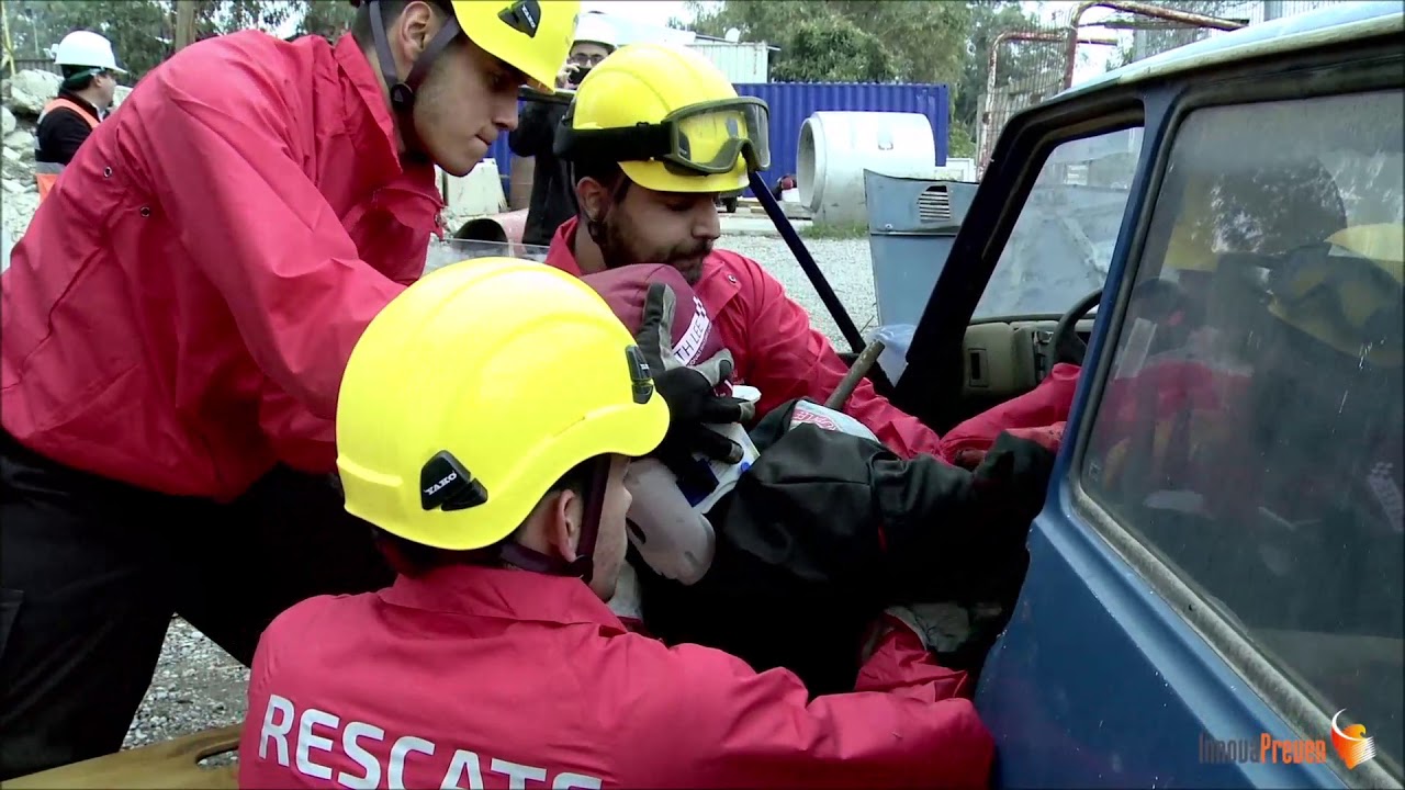 Multi Trauma manikin used for vehicle extrication training in Chile