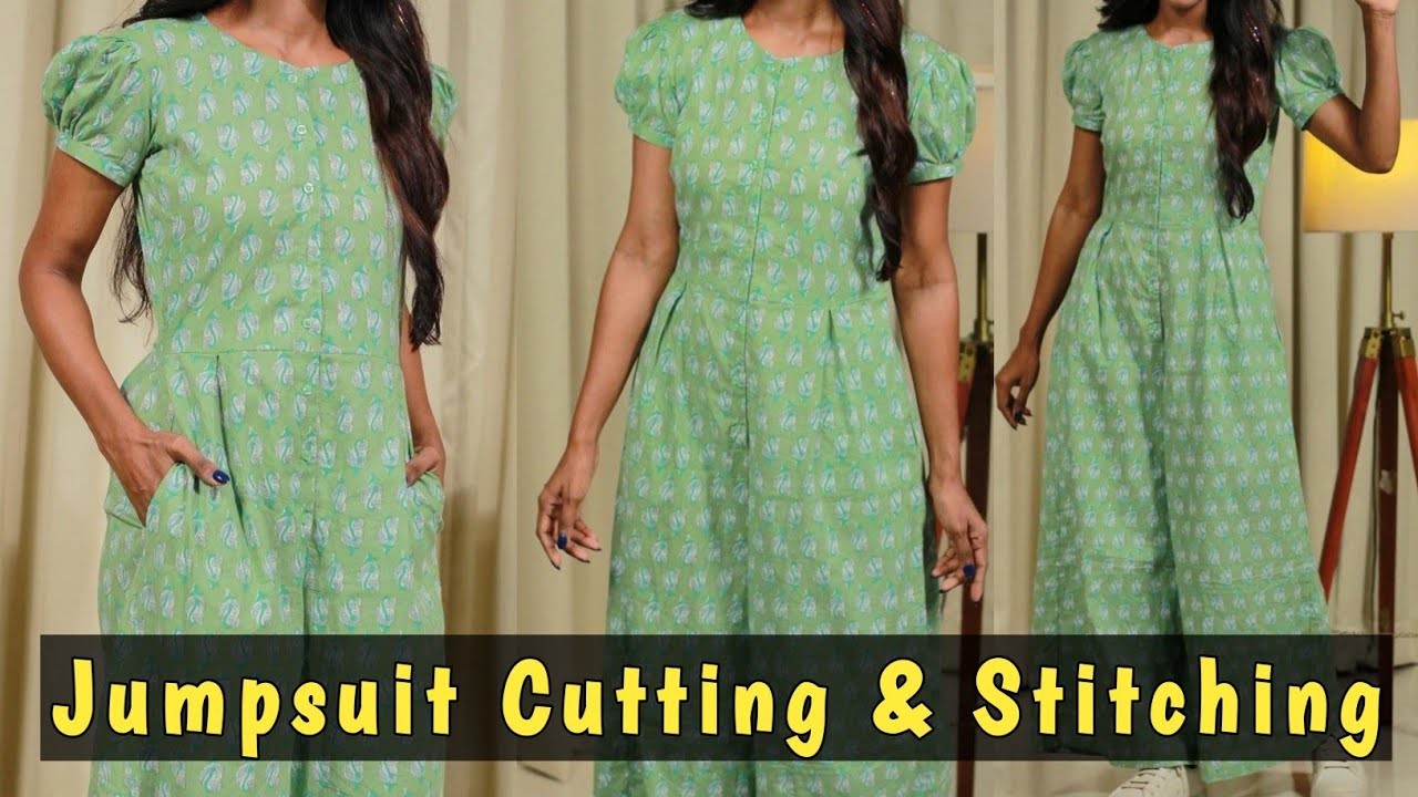 Jumpsuit With Side Pocket ചെയ്യാൻ പഠിക്കാം