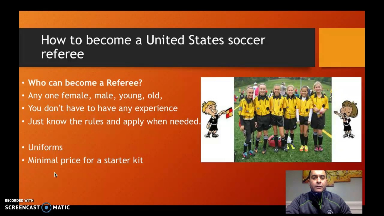 How to become a United States Soccer Referee (Teach us)