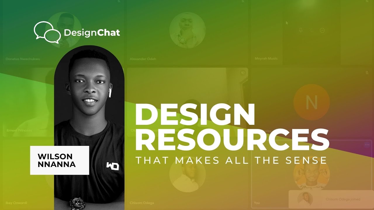 Design Resources Every Designer Must Have | Design Chat Ep7 W/ Wilson Nnanna @Wilsonthebrand