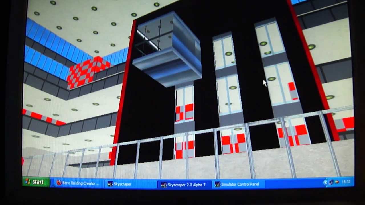 Kone traction elevators at KIKA in Modernham(Skyscrapersim)