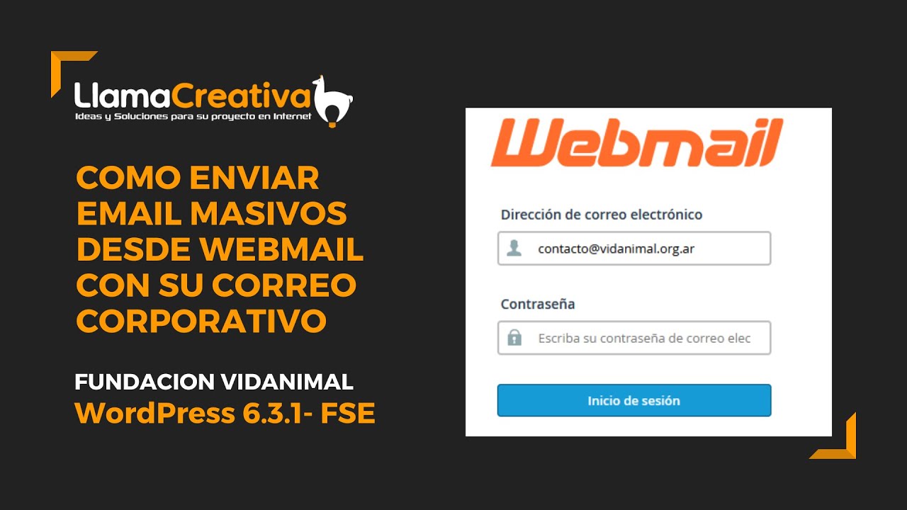 Como enviar email masivos por un correo corporativo