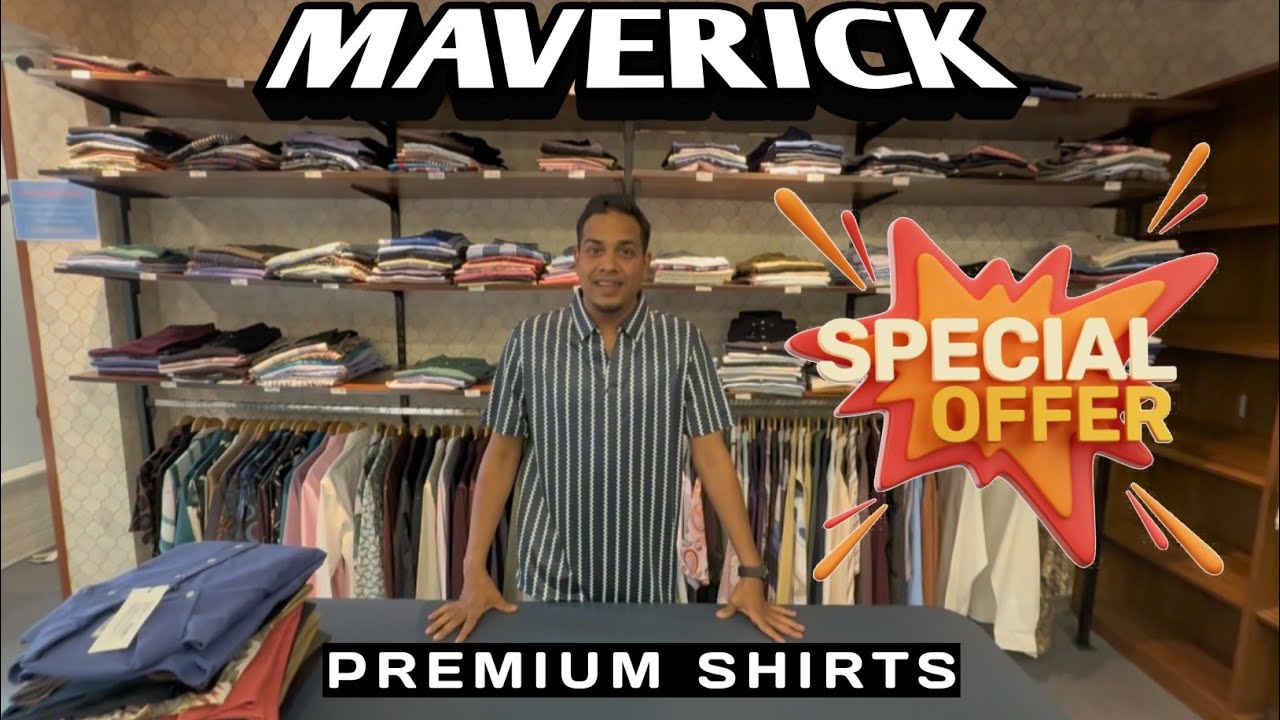 Maverick store - Premium Shirts Special offer 👔