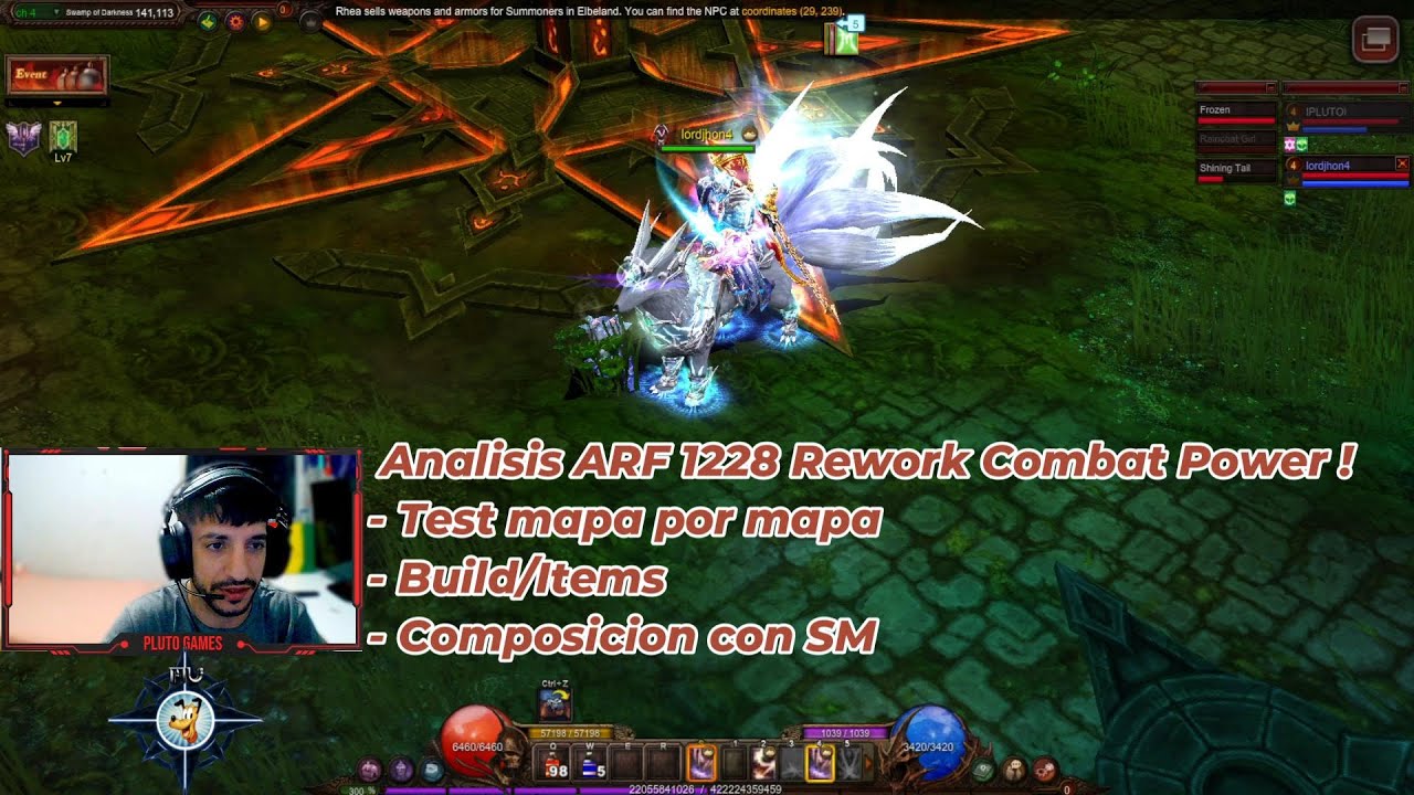 Análisis ARF 1228 Rework Combat Power - Test/Build +Composición - Mu Online GMO - Hell heim 👊🌎