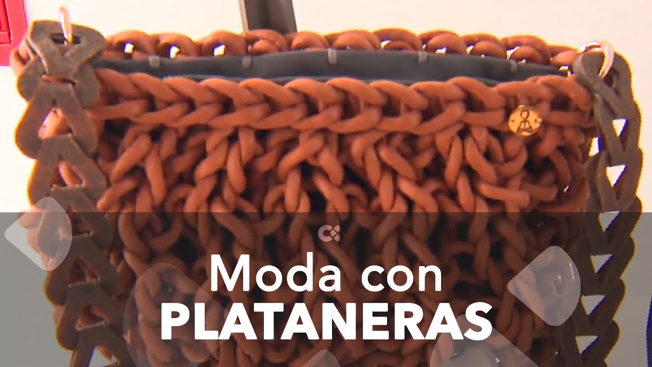 Moda con fibras de hojas de platanera