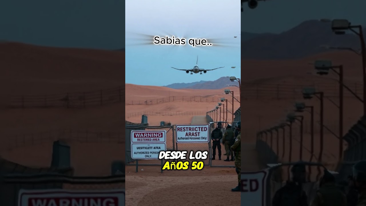 5 Secretos del &Aacute;rea 51 Que el Gobierno NO Quiere Que Sepas 👽🚫 #curiosidades #sabiasque