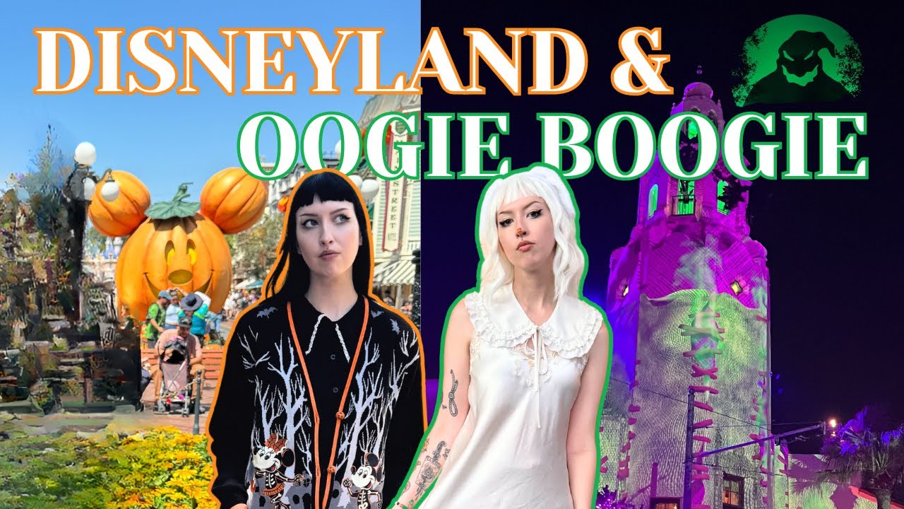 Halloween at Disneyland & Oogie Boogie Bash vlog 2024