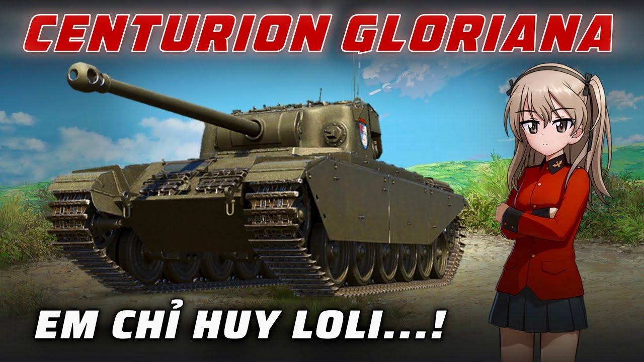 Centurion Gloriana: Tăng hạng trung từ anime Girls und Panzer | World of Tanks