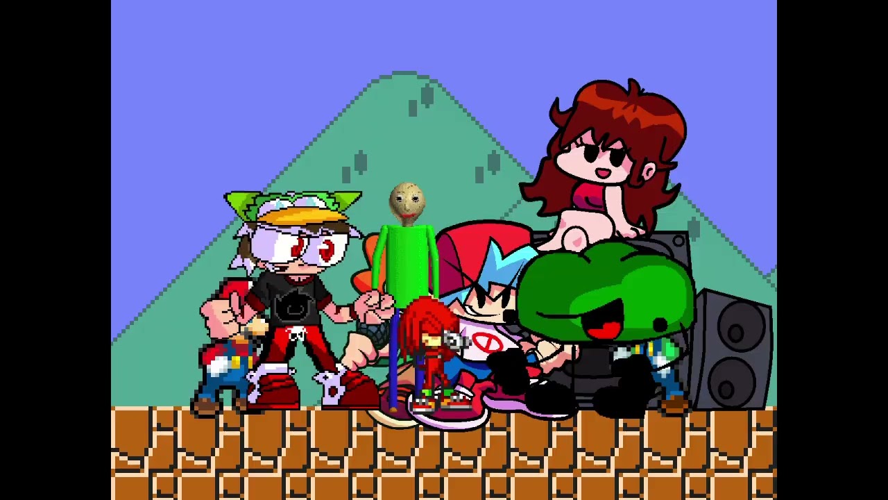 Mugen Battle - Team Red VS Team Green