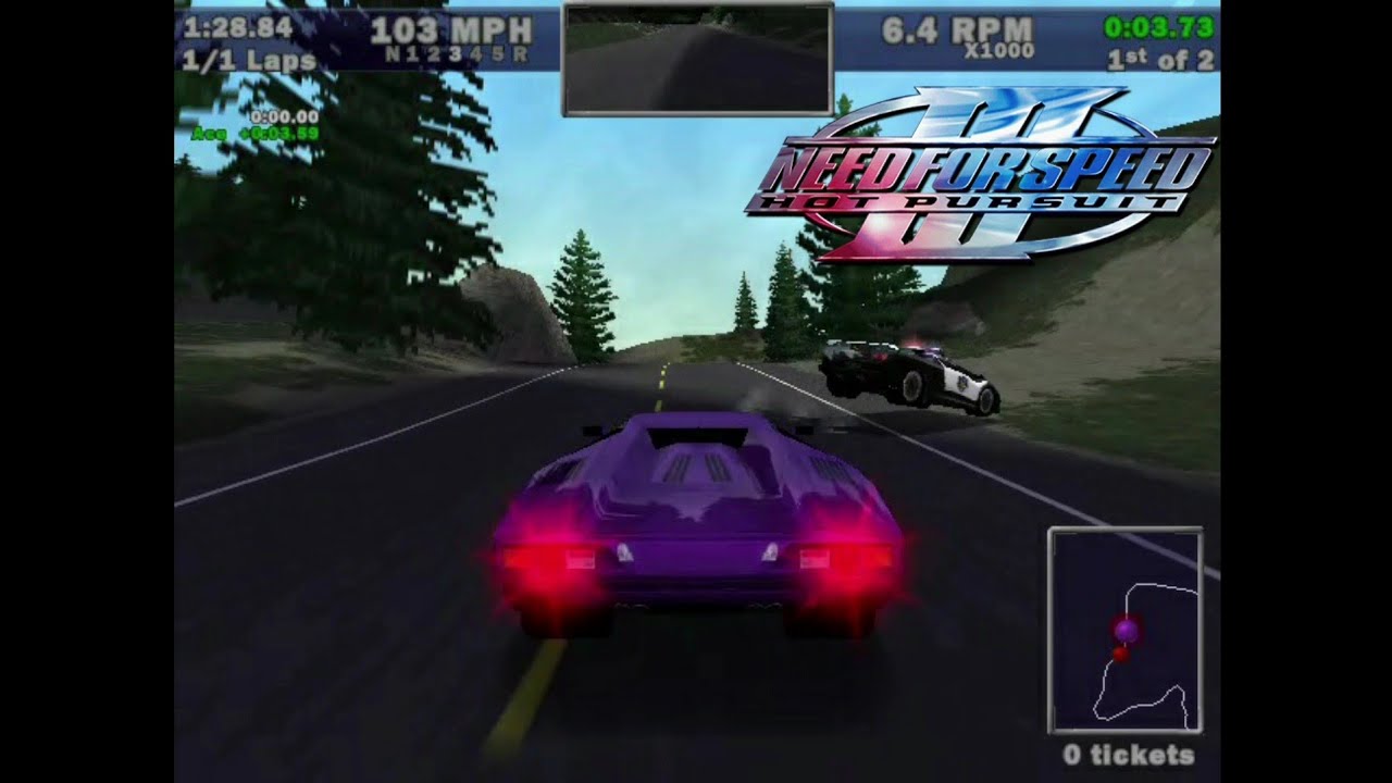 Need For Speed III: Hot Pursuit [PC] - MSDemo (Pre-Beta Version)