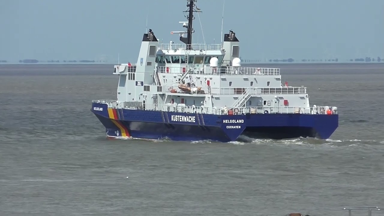 HELGOLAND KÜSTENWACHE | CUXHAVEN | SHIPSPOTTING |  WELTSCHIFFFAHRTSWEG