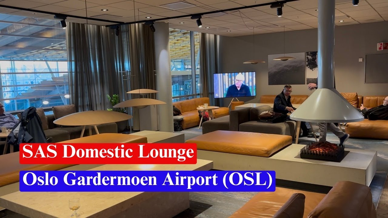 Full Tour of SAS Domestic Lounge in Oslo: the fitness center is gone!!!