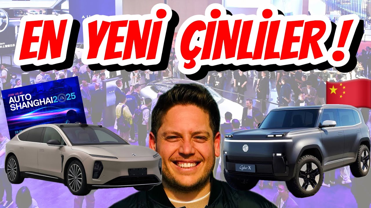 Çin'den Gelecek En Yeni Modeller! | Şangay Otomobil Fuarı 2025