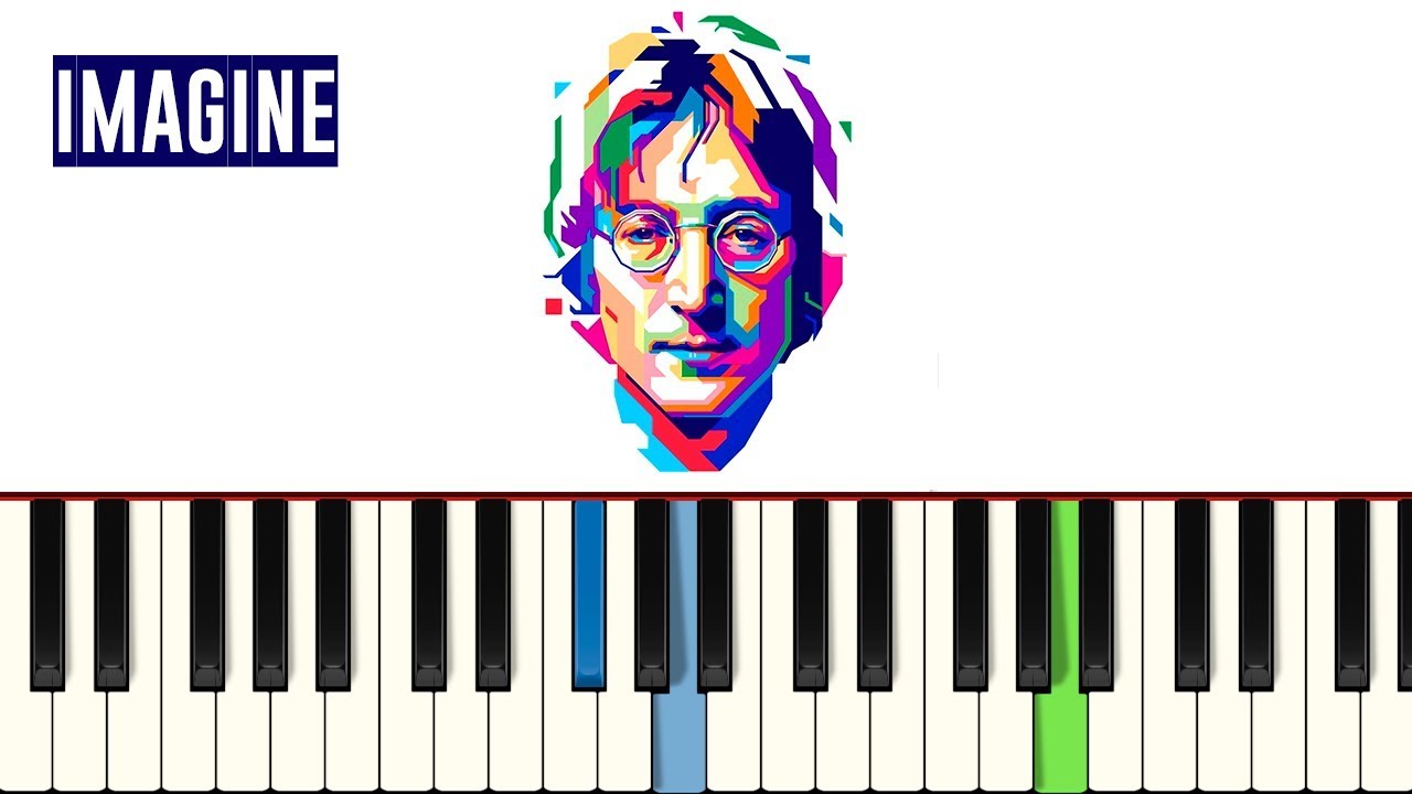 John Lennon - Imagine - Piano tutorial - MASTER TECLAS