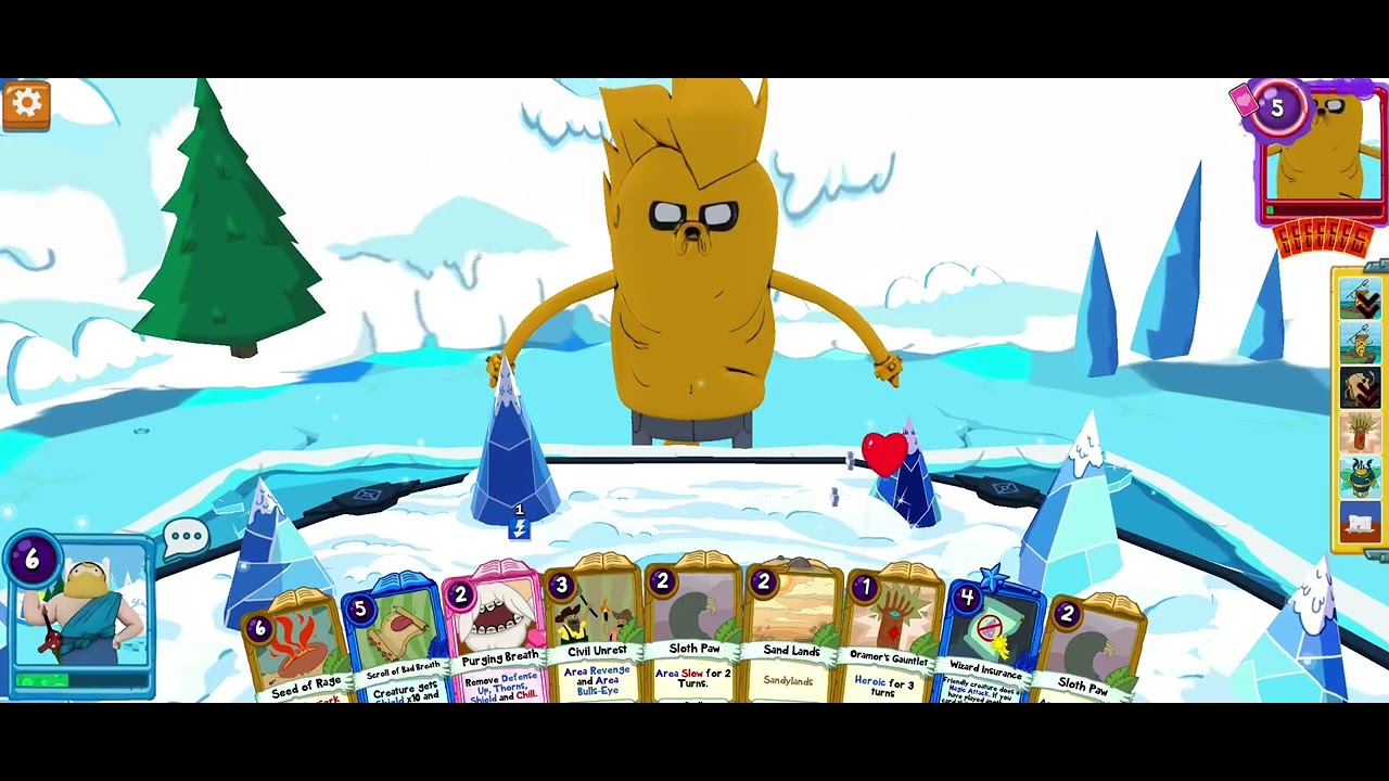 Prime Finn VS saya | Card wars Kingdom 