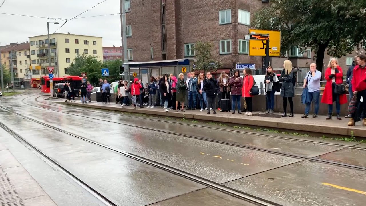 Se køene i Oslo