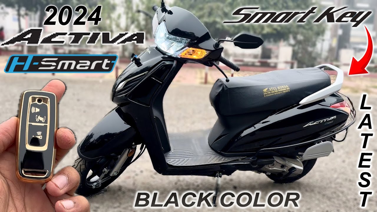 New 2024 Activa H-Smart❤️| Smart Key वाली Activa😍2024 Activa Price Mileage New Features Full Details