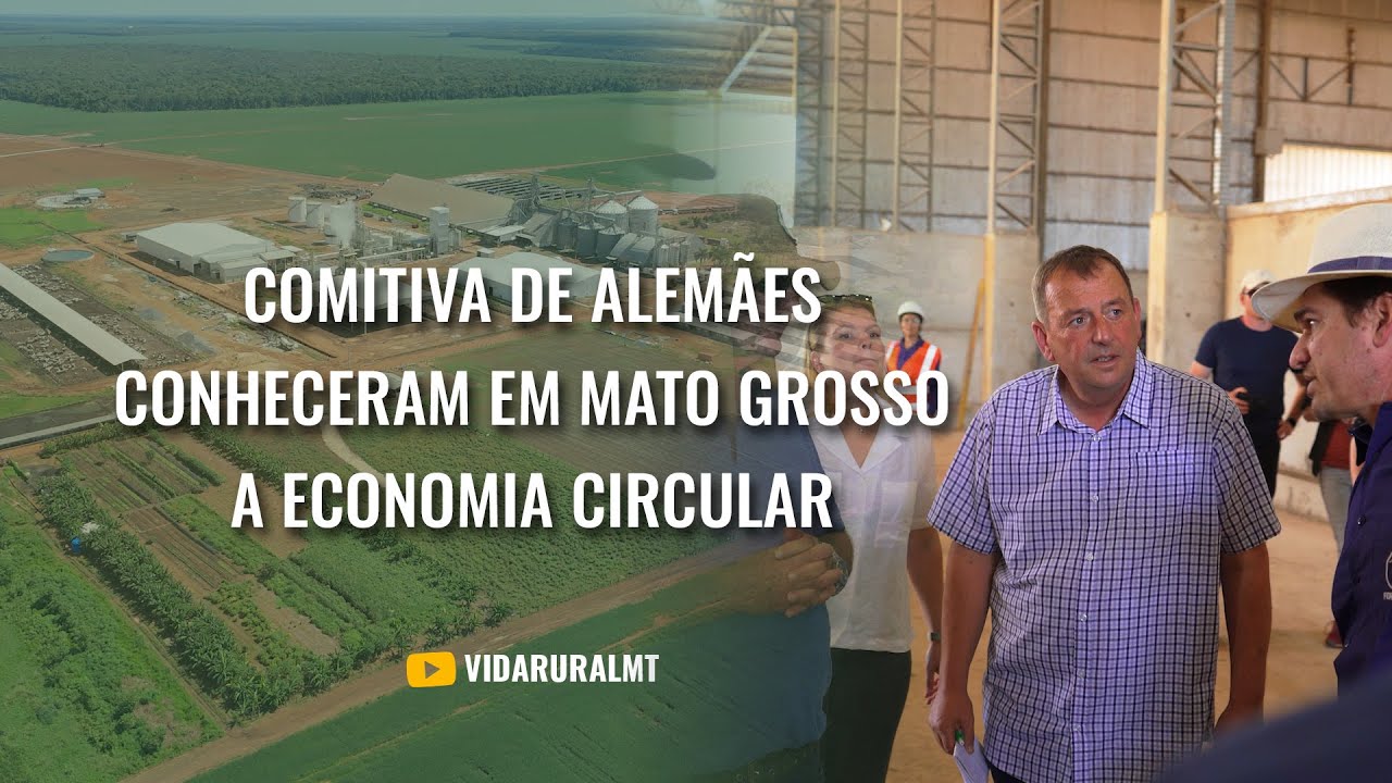 COMITIVA DE PRODUTORES ALEMÃES CONHECEU A ECONOMIA CIRCULAR NO MEIO RURAL.