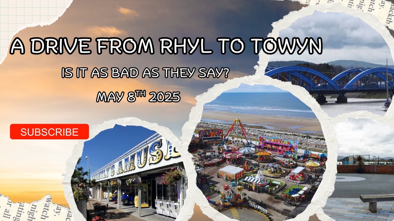 A drive from rhyl to towyn (tips on where to go and eat)