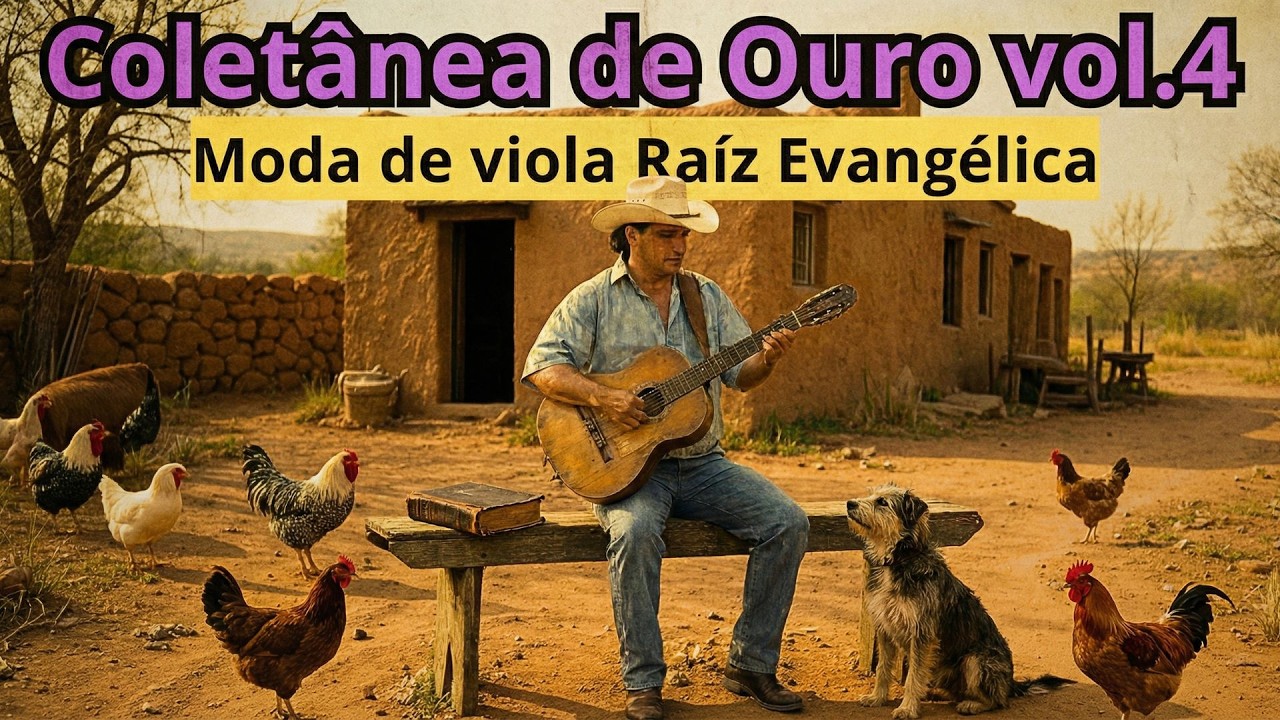 VIOLA SERTANEJA EVANGÉLICA - As Melhores de Viola Biblica Vol.4 | Sertanejo Raiz