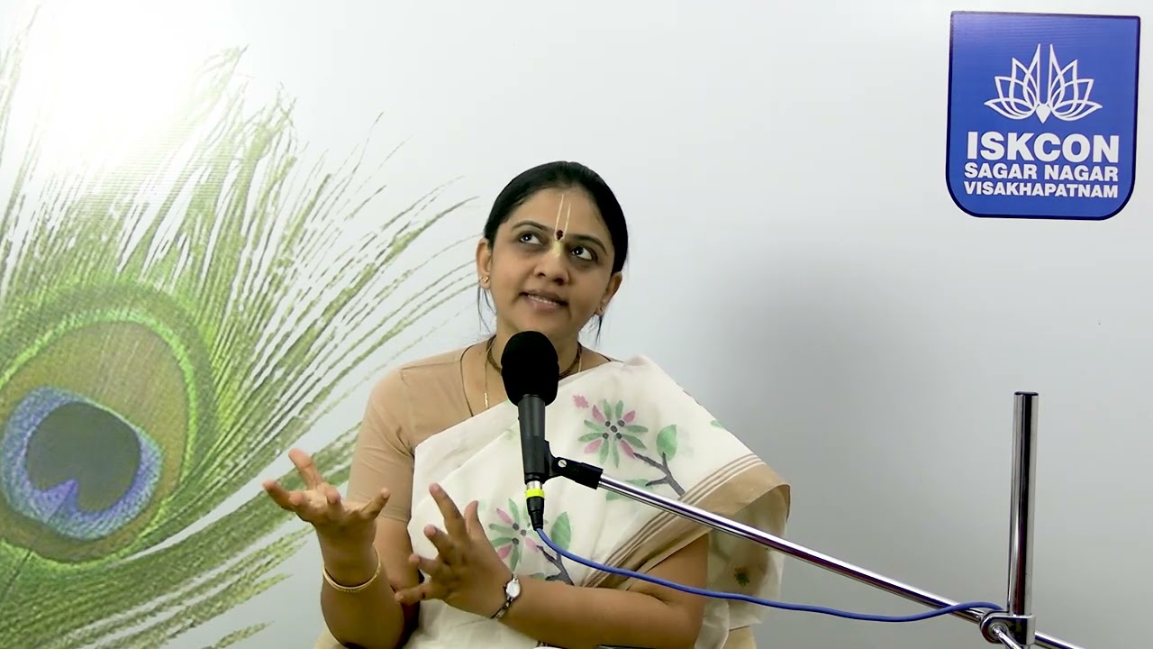 Let's be conscious of KRISHNA and cautious of MAYA (English) by Dr.Nitaisevini Mataji#nitaisevini