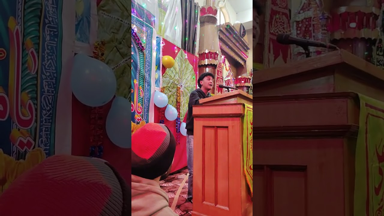 Manqabat in melodious voice....Imam Mehdi (AS) at Pir Mitha Jammu 15th Shaban ul Muazzam1447AH 