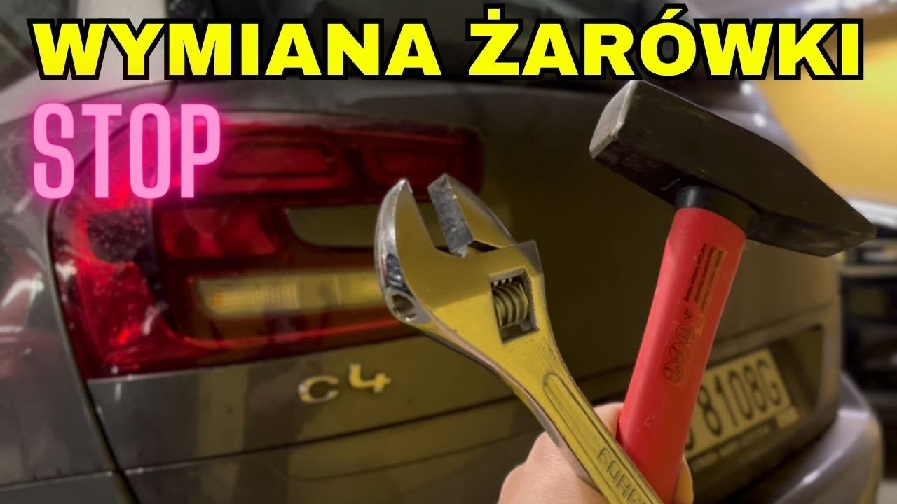 ŁATWA WYMIANA ŻARÓWKI STOP W CITROEN GRAND PICASSO II - INSTRUKCJA JAK WYMIENIĆ ŻARÓWKĘ W AUCIE