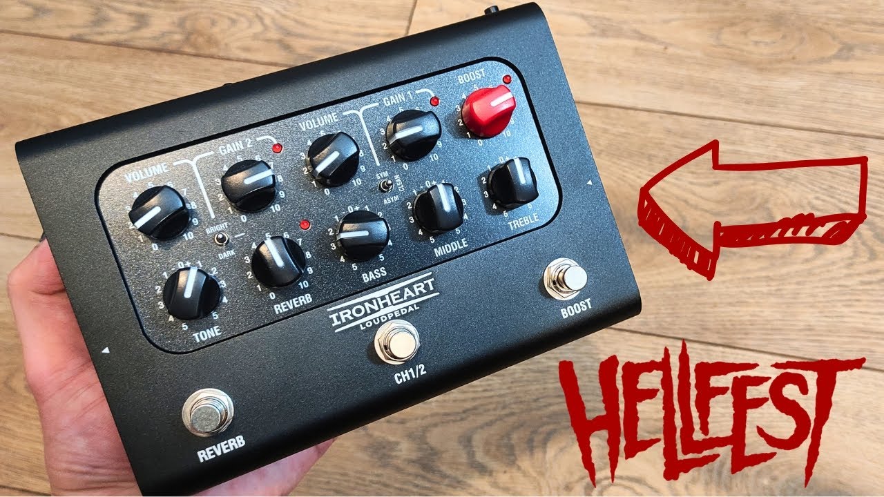 J'ai joué au HELLFEST avec cet ampli... Et c'est une PÉDALE !