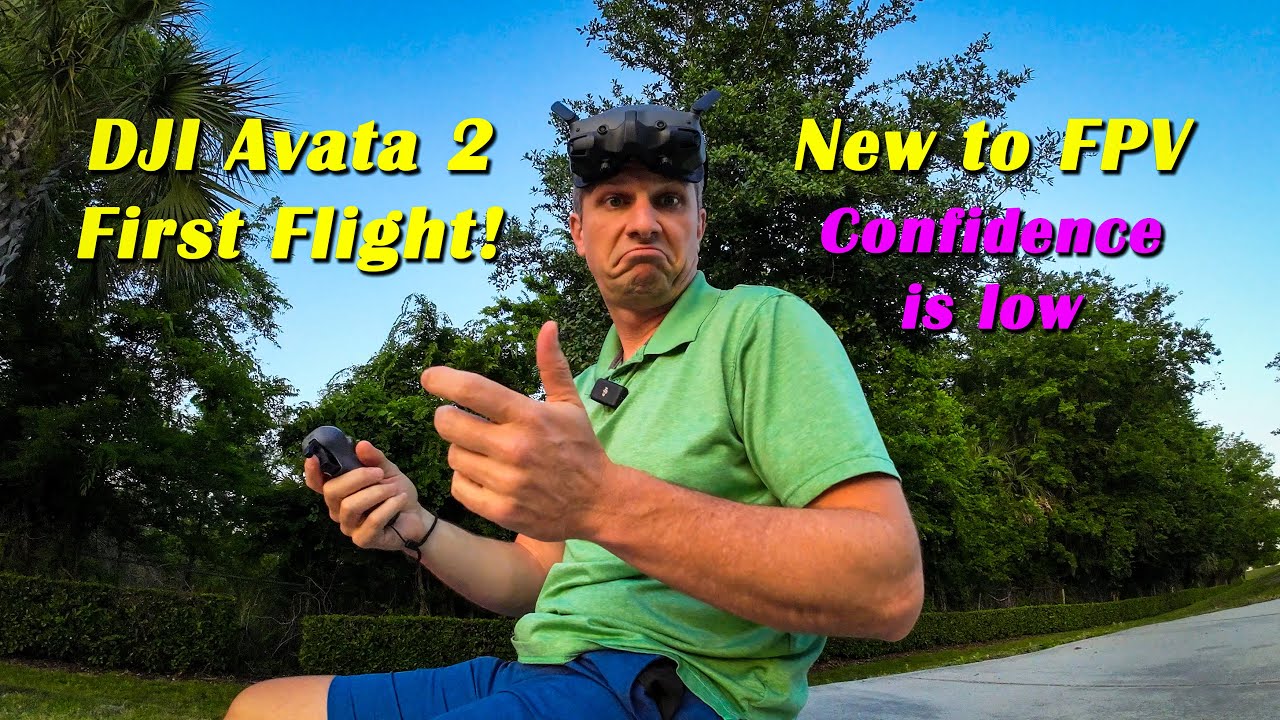 First DJI Avata 2 Flight!  *New to FPV*