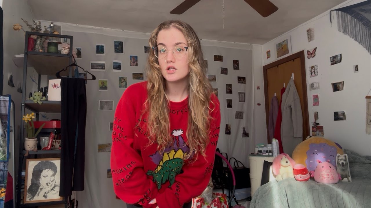 Positive Affirmations ASMR 💞(fabric scratching grwm) I Gained Weight & it’s Okay if You Did Too!!!