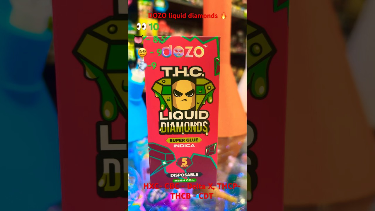 DOZO THC Liquid Diamonds 5 gram device. #hemp #dozo