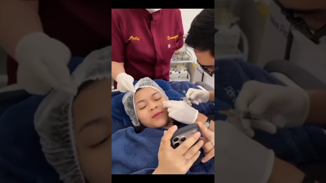 Zahra pertama kali perawatan di klinik kecantikan #zahrada7 #dangdutacademy7 #zahby #ebyda5 