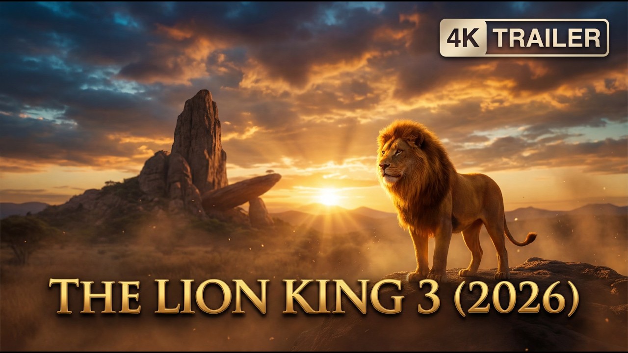 The Lion King 3 (2026) – Fan-Made Cinematic Trailer in 4K