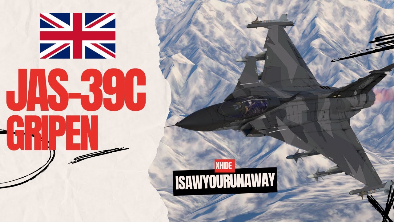 JAS-39C Британии - лучший Грипен в #warthunder