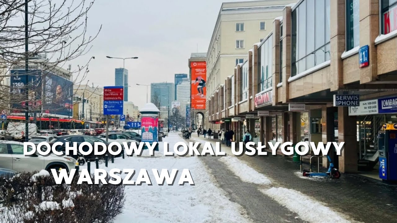 Lokal 245m2 | Aleja Jana Pawła II | Duże witryny 