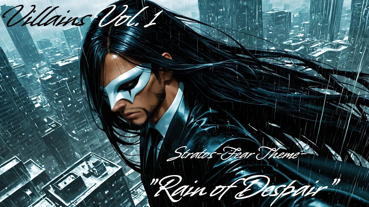 Villains 01- Stratos-Fear Theme- Rain of Despair (Operatic Villain theme song music track)